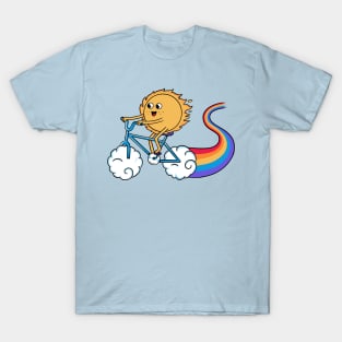 Sun and bicycle T-Shirt